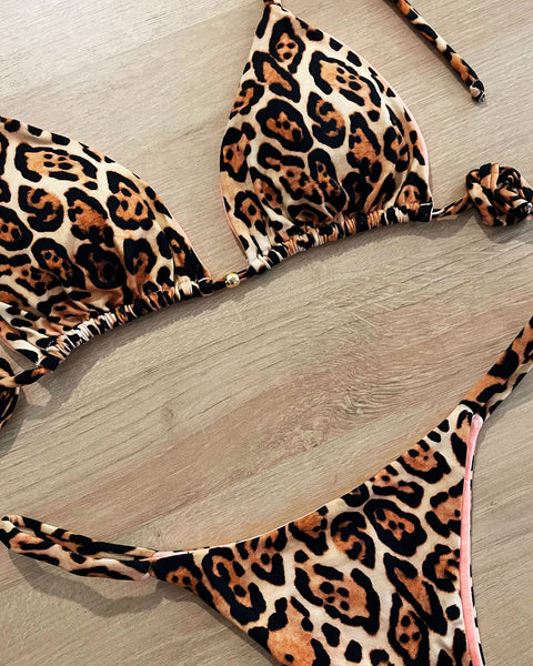 Biquíni Cortininha Ribbon Oncinha Clássico